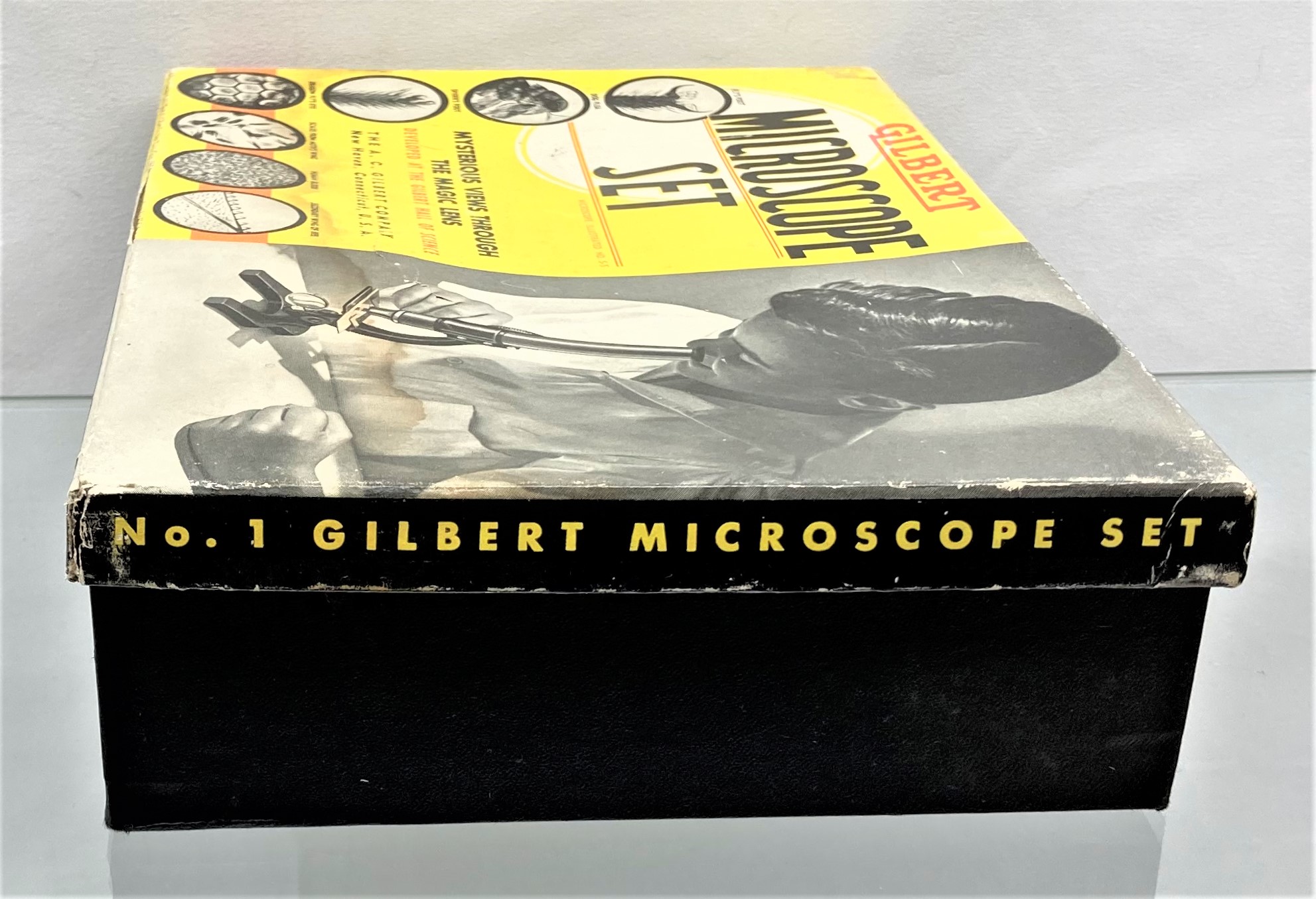 SCIENCE, GILBERT MICROSCOPE SETS – WELCOME TO CORNUCOPIA OF TOY TRAINS