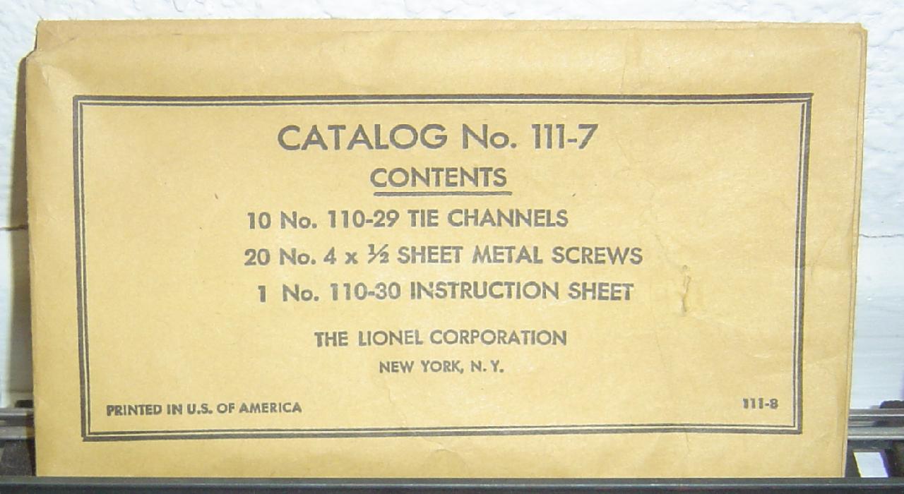 Part Packets POSTWAR, PACKETS, ACCESSORIES – WELCOME TO CORNUCOPIA OF TOY TRAINS