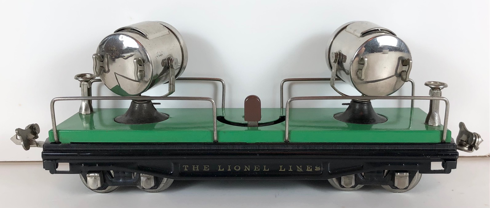 Searchlight Car PREWAR “O” GAUGE TINPLATE, SEARCHLIGHT CARS, CLASSIC PERIOD, No. 820 ...