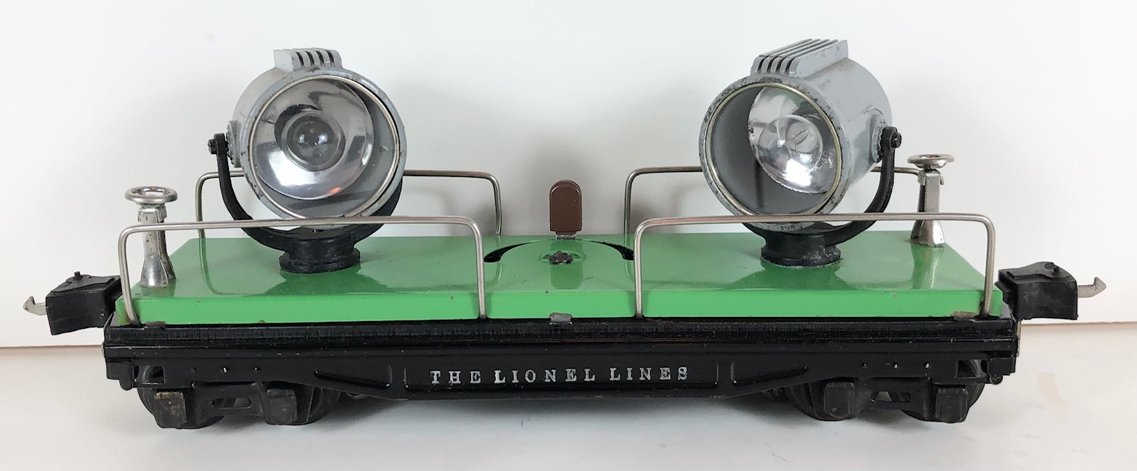 Searchlight Car PREWAR “O” GAUGE TINPLATE, SEARCHLIGHT CARS, CLASSIC PERIOD, No. 820 ...